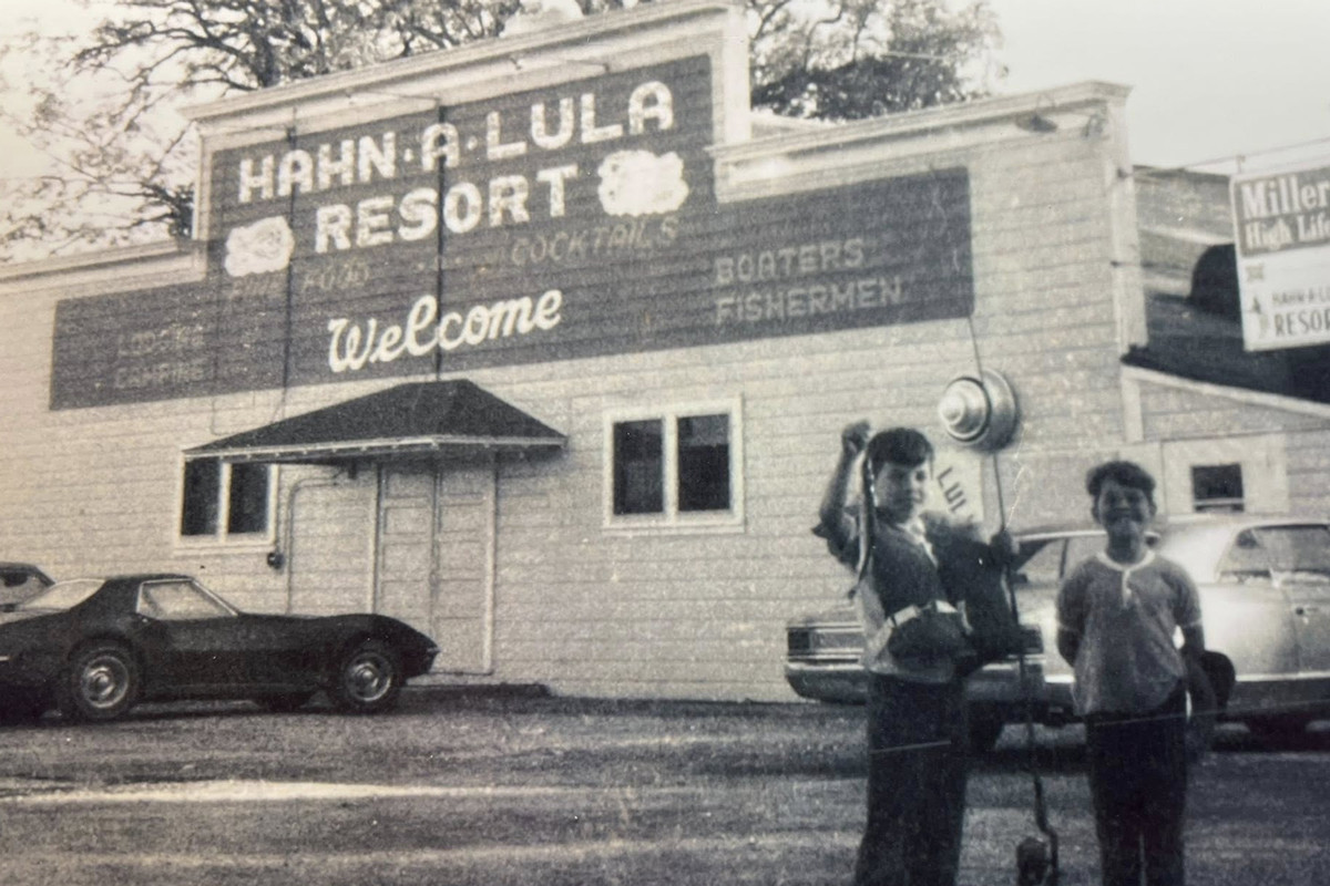 Big Frank's Hahn-a-Lula Resort historic riverfront camping and event venue in Fremont, WI