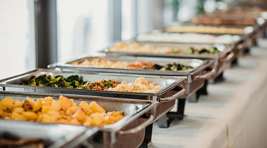 Full service catering for events at Stella Bella Fremont WI