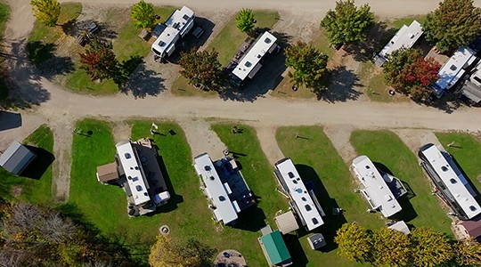 Book campground reservations at Big Frank’s Resort Fremont WI